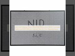 لوحة شاشة Mini LED بدقة 1920x1080 ونسبة تباين 5000:1 وحجم خزانة 640*480 مم لمتطلباتك