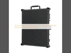 لوحة شاشة LED صغيرة الحجم من Mannled مع خزانة خفيفة الوزن بدقة 1920 × 1080 ووزن 6.9 كجم