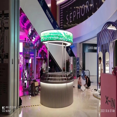 شراء شاشة عرض LED مرنة 240x120mm داخلية ملونة كاملة P2.5mm online manufacture