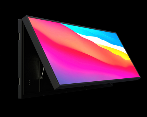 شراء الحافلة السيارة الخارجية الشاشة LED الملونة الكاملة 4mm P4 توقف علامة الوجهة online manufacture