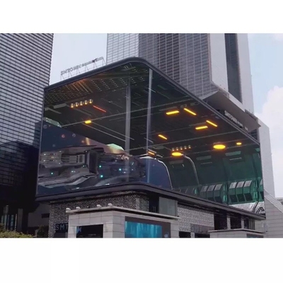 شراء شاشة العين العارية 3D P4 LED لعرض الإعلانات التجارية الخارجية online manufacture