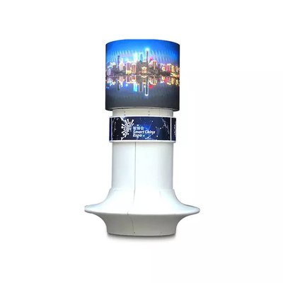 شراء HD P2.5mm شاشة عرض LED مرنة أسطوانة ناعمة مكعب منحني تجاري online manufacture